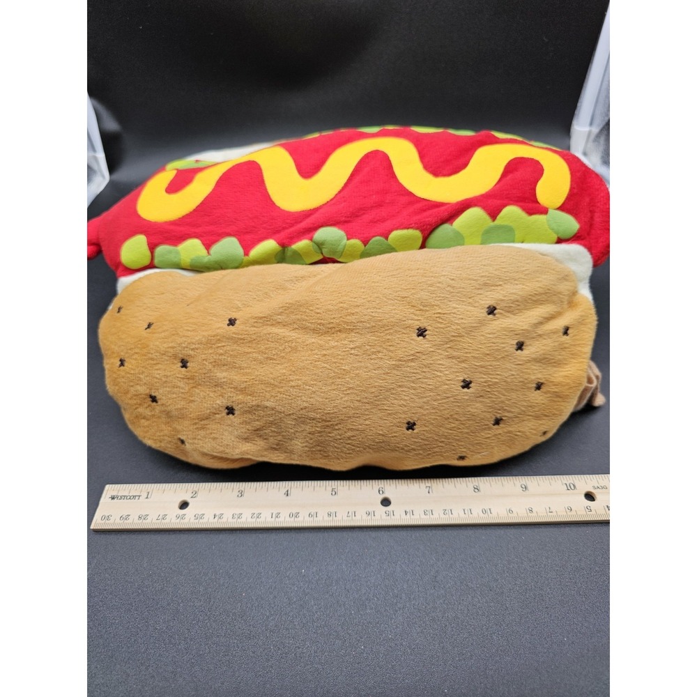 Hot Dog Plush Bun Dog Costume Small‎ Dog - Picture 7 of 7